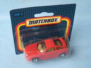 Matchbox Alfa Romeo SZ Red Body RARE Toy Model Italian Sports Car in BP c - Picture 1 of 1