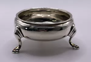 Georgian 1766 London Sterling Silver Salt Cellar - Picture 1 of 9