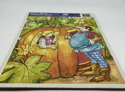 1981 Golden Western Publishing Frame Puzzle Peter Peter Pumpkin Eater - Image 1 of 4