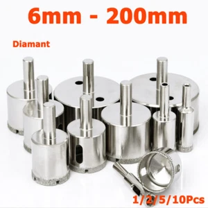 6mm to 200mm Diamond Drill Bit Hole Drill Bit For Marble Flies Granite Ceramic - Picture 1 of 48
