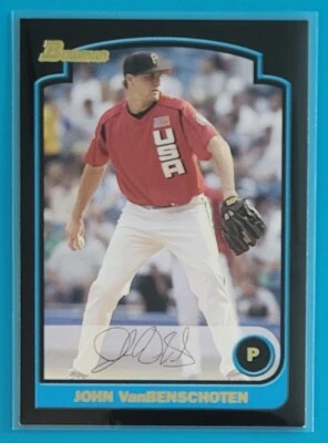 2003 Bowman Draft Picks & Prospects #BDP163 John VanBenschoten PittsburghPirates - Image 1 of 2