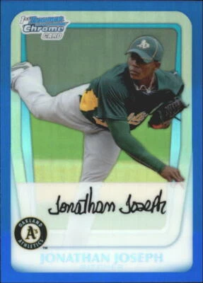 2011 Bowman Chrome Prospects Blue Refractors #BCP126 Jonathan Joseph RC /150  - Image 1 of 2