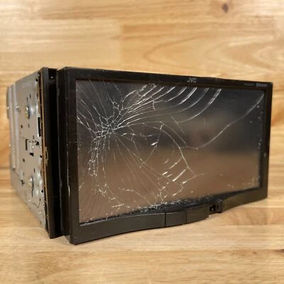 JVC KW-AV70BT Monitor with DVD Receiver 7" Touchscreen Bluetooth - For Parts - Image 1 of 4