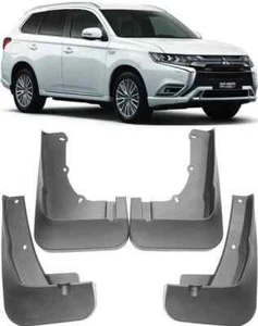 Genuine Full Set Splash Guards Mud Flaps For 2018-2022 Mitsubishi Outlander PHEV - Picture 1 of 7
