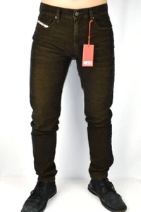 Diesel Men's D-Strukt Slim Fit Mid Waist Corduroy Trousers Pants/Jeans - 003GJ - Picture 1 of 8