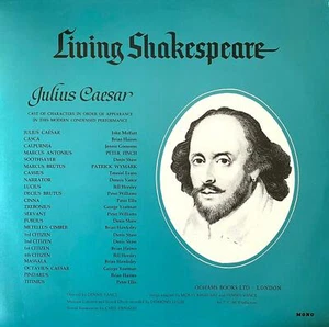 V/A - Living Shakespeare: Julius Caesar (LP) (VG/VG+) - Picture 1 of 1