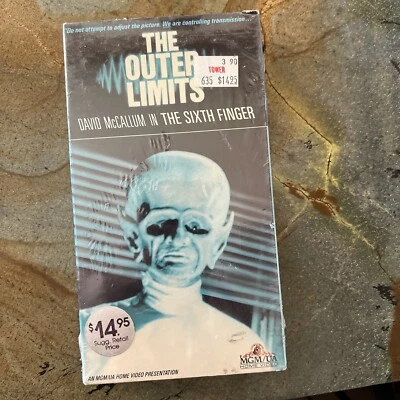 The Outer Limits - The Sixth Finger 1963 VHS Factory Sealed S1 E5 David McCallum - Image 1 of 2
