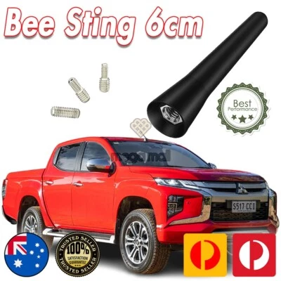 Antenna / Aerial Stubby Bee Sting for Mitsubishi Triton NEW 6CM - Image 1 of 4