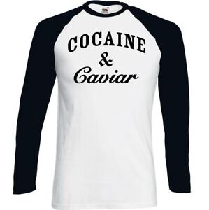 Cocaine And Caviar Mens Long Sleeve T-Shirt Cocain