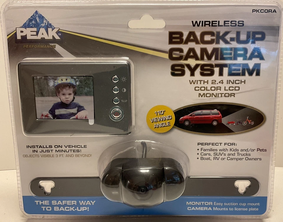 Peak Wireless Back-Up Camera System, New, Unopened - Image 1 of 4
