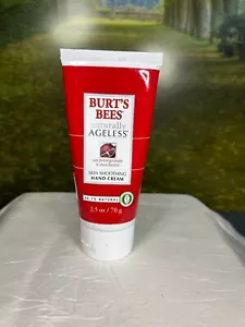 BURT'S BEES NATURALLY AGELESS WITH POMEGRANATE & SHEA BUTTER 70G HAND CREAM (NEW - Picture 1 of 4