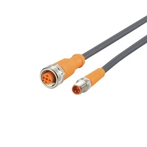 IFM Communication Cable EVC466 M8 Male 3 pin to M12 Female 3 pin - Picture 1 of 3