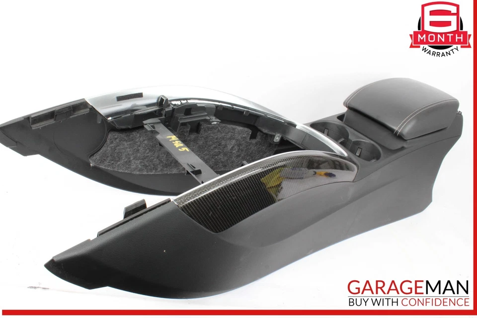 Panel de marco base de consola central Audi SQ5 Q5 13-17 con conjunto de caja de almacenamiento OEM Foto 1 de 4