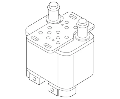 Genuine Audi Heat Exchanger 4KE-819-030 - Image 1 of 2