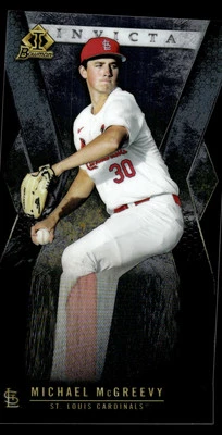 2021 Bowman Draft #BI-24 Michael McGreevy Invicta  Card TCCCX - Image 1 of 2