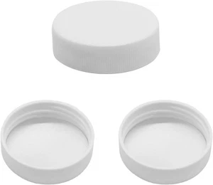 3Pcs 53mm Water Bottle Caps, Jug Caps Screw Top for 3 or 5 Gallon White - Picture 1 of 6