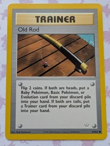 Old Rod Trainer - Neo Revelation Set - 64/64 - Common - Pokemon Karte - Bild 1 von 2