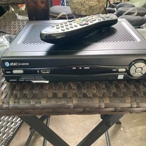 AT&T U-verse Receiver VIP 2250 HD DVR Cable Box W/ Remote, RCA & HDMI CABLE - Picture 1 of 6