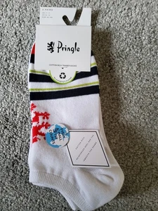 3 Pairs Of Mens Pringle Trainer Socks Size 7 To 11 Uk - Picture 1 of 4