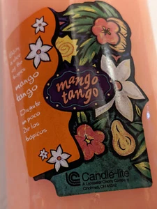 Candle-lite MANGO TANGO Stumpenkerze versiegelt - Bild 1 von 2