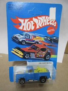 Vintage 1981 Hot Wheels '56 Hi-Tail Hauler 9647 Hong Kong Mint Truck on Bad Card - Picture 1 of 8