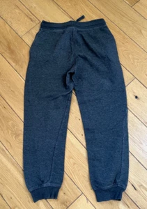 PRE-LOVED BOYS DARK GREY JOGGERS AGE 8-9 YEARS FROM H&M VGC - Picture 1 of 5