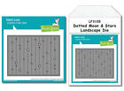 Dotted Moon and Stars Backdrop Landscape Lawn Fawn Craft Die + Deluxe Storage