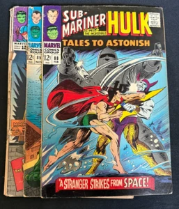 Tales to Astonish #85 #88 #66 Marvel Comic Book Lot 60's Silver Age PR/GD - Picture 1 of 8