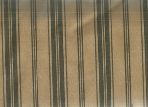 Northern Flight Holly Taylor Moda 54" wide Green Tan Stripe cotton fabric - Picture 1 of 1
