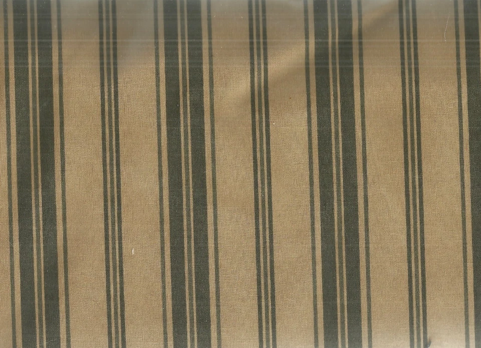 Northern Flight Holly Taylor Moda 54" ancho verde tostado rayas tela de algodón Foto 1 de 1