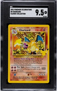 Pokémon TCG Charizard Celebrations: Classic Collection 4/102 SGC 9.5 💎 - Bild 1 von 2