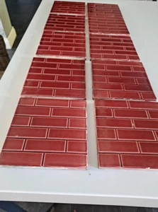 BRICK TILES 10 Antique Tiles. .stock item tiles RBT01 - Picture 1 of 17
