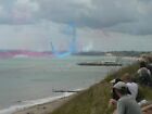 Photo 6x4 The Red Arrows visit Bournemouth: red, white and blue These two c2007
