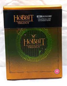 The Hobbit: Trilogy - Extended Editions 4k UHD in Special Edition Case *NEW - Picture 1 of 8