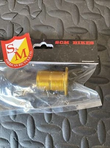 S&M M24 X 1.5 FORK CAP GOLD 1-1/8 FIT WTP SUBROSA Cult Rant FEDERAL Colony NEW - Picture 1 of 1