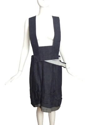 COMME DES GARCONS - Falda Jersey Mono Denim 2012 Nueva con Etiquetas, Talla Pequeña Foto 1 de 4
