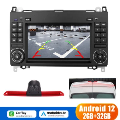 Navi 7"Autoradio GPS+Rückfahrkamera Für Mercedes Benz Sprinter W906 carplayer VW - Image 1 of 4