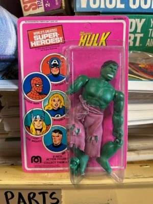 1979 MEGO WGSH THE INCREDIBLE HULK action figure 8'' NOS MOC Crystal Clear - Image 1 of 3