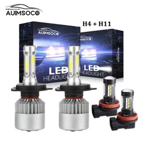8000K For Toyota Tundra 2014-2017 2018 Combo LED Light Fog Lights Hi-Lo DRL - Picture 1 of 13