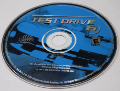 Test Drive 6 PC CD-Rom Windows Racing Driving Game 1999 Disc Only Infogrames - Image 1 of 2