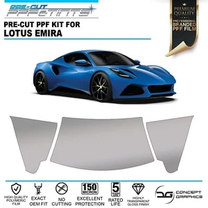 Capó y alas PPF película protectora de pintura con astillas de piedra kit PPF para Lotus Emira - Imagen 1 de 2