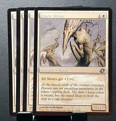 MTG 30/165 SINEW SILVER creature Planar Chaos common card (x4) NM/MT - Image 1 of 2