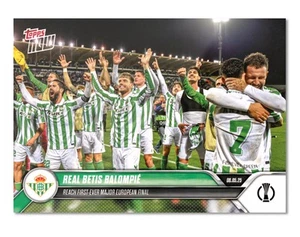 Real Betis - Topps Now UECL 24/25 - Card 011. Conference League. - Imagen 1 de 2