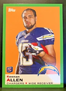 2013 Topps - Diseño minorista 1969 Keenan Allen #7 verde (RC) - Imagen 1 de 2