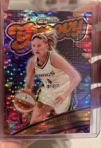 Jacy Sheldon RC /75 Orange Pulsar Groovy 2024 WNBA Prizm - Picture 1 of 3