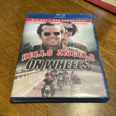 Hells Angels on Wheels (Blu Ray/DVD Combo ) Jack Nicholson Brand New  - Image 1 of 4