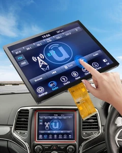 8,4" Uconnect Bildschirm Ersatz Uconnect 4C UAQ LCD Monitor, Touchscreen Ra... - Bild 1 von 9