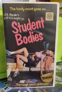 Student Bodies VHS Horror Comedy Ex-Rental - Picture 1 of 4