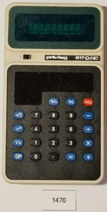 1470 Taschenrechner Privileg 817 D-NC INTERTON - Afbeelding 1 van 2