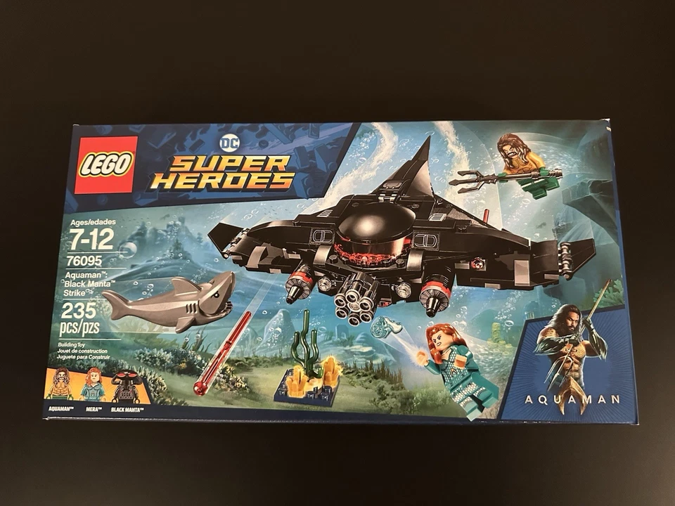 Lego DC Super Heroes Aquaman Black Manta Strike 76095 - Juego retirado Foto 1 de 4